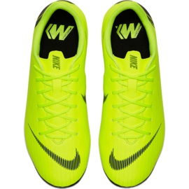 Nike Mercurial Vapor 12 Academy Mg Jr AH7347 701 futballcipő sárga 1