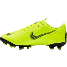 Nike Mercurial Vapor 12 Academy Mg Jr AH7347 701 futballcipő sárga 2