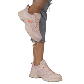 Divatos rózsaszín sportcipő C051 1