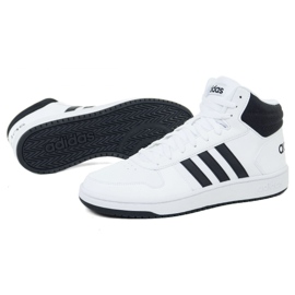 Adidas Hoops 2.0 Mid M BB7208 cipő sokszínű fehér 1