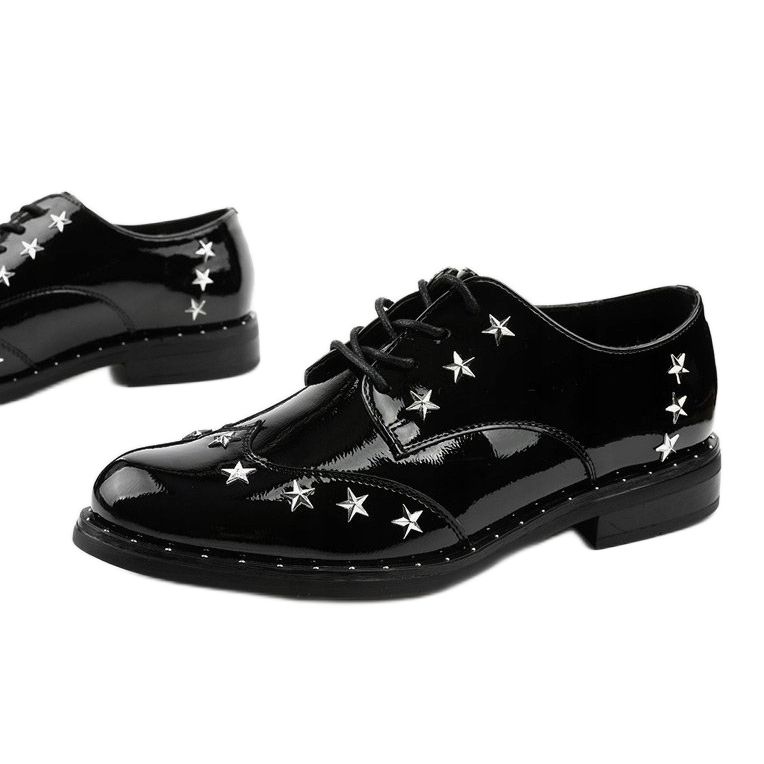 Fekete női cipő C18-37117 1