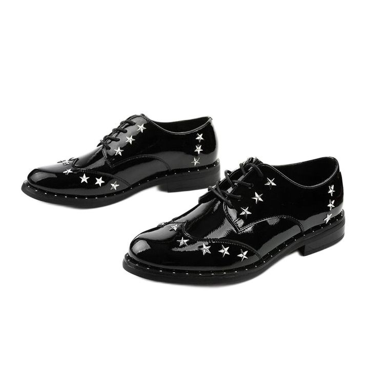 Fekete női cipő C18-37117 2