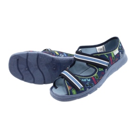 Befado gyermekcipő 969Y161 sötétkék sokszínű 4