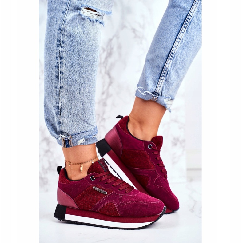 Ifjúsági sport Big Star Bordeaux GG274462 piros 2