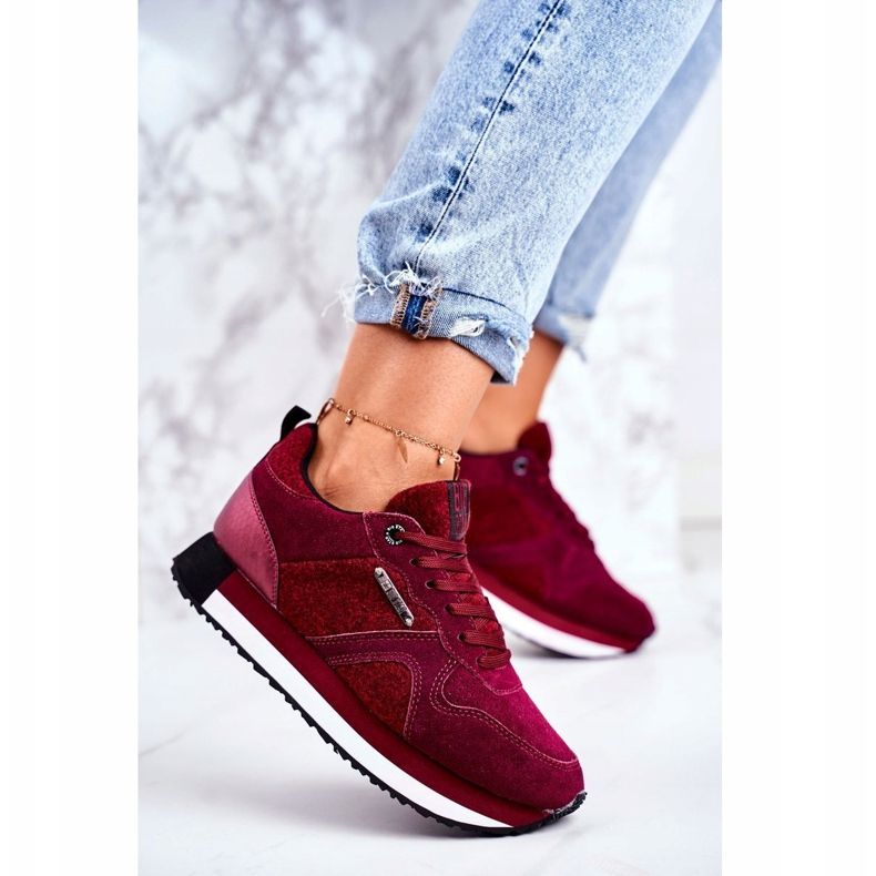 Ifjúsági sport Big Star Bordeaux GG274462 piros 1