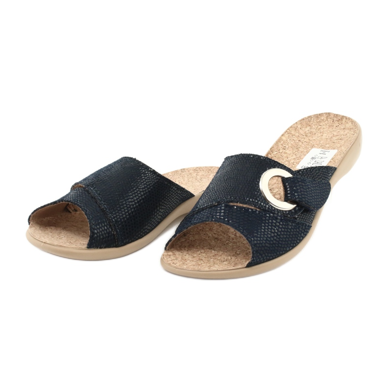 Befado női cipő pu 265D017 sötétkék 3