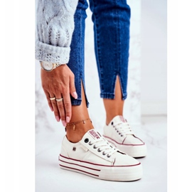 Női cipők Big Star White GG274140 fehér 1