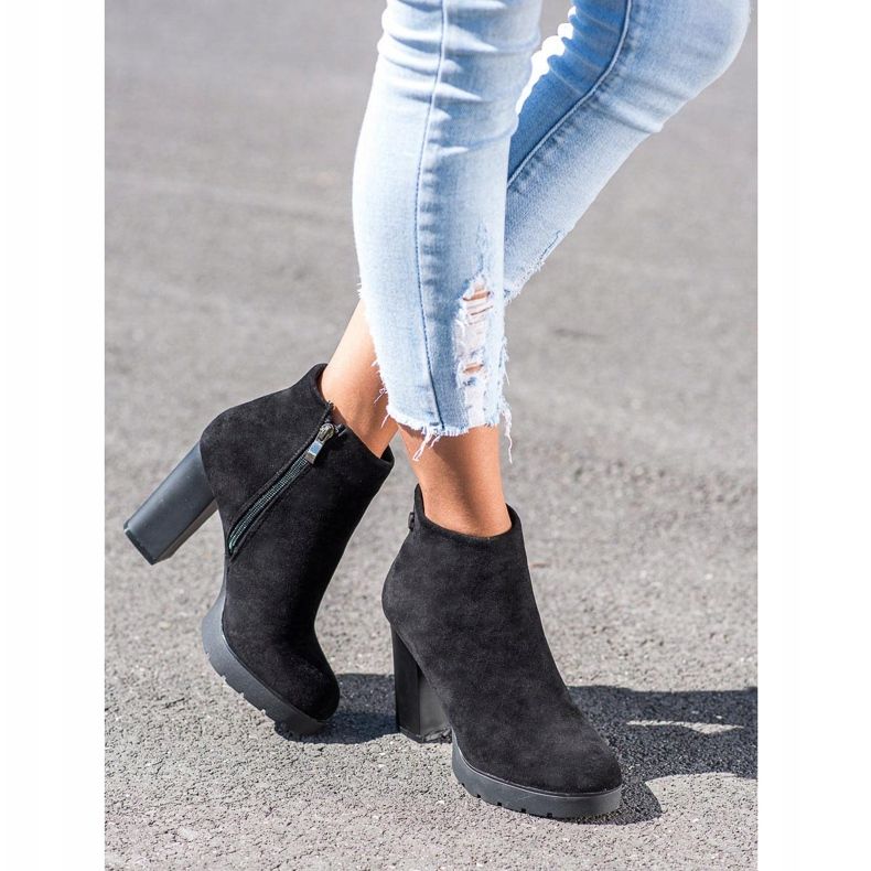 Goodin Csizma Mat Sarokkal fekete 1 Goodin Csizma Mat Sarokkal fekete 1