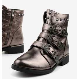 Szürke női csizma litos Aotoria -val 1 Szürke női csizma litos Aotoria -val 1