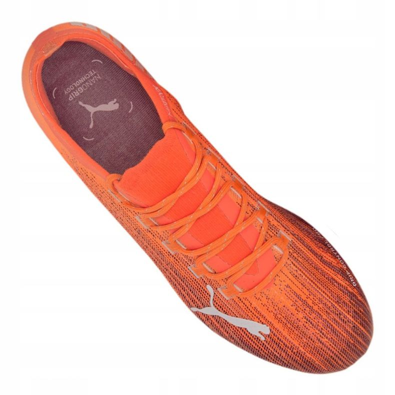 Puma Ultra 1.1 Mg M 106078-01 futballcipő sokszínű narancssárga 2