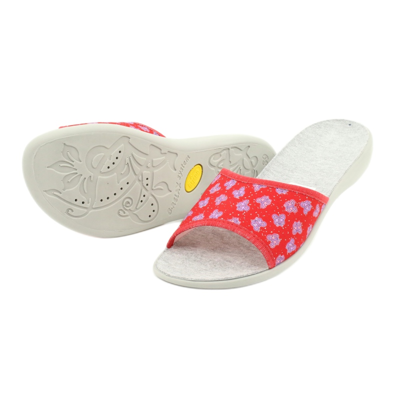 Befado női cipő pu 300D043 piros 2