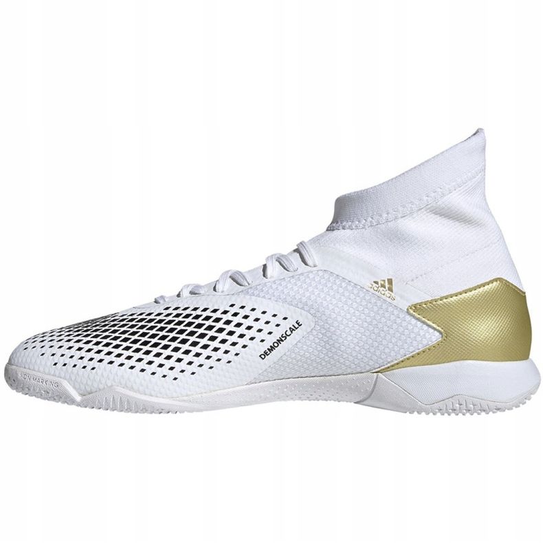 Adidas Predator 20.3 In M FW9194 futballcipő sokszínű fehér 2 Adidas Predator 20.3 In M FW9194 futballcipő sokszínű fehér 2