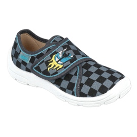 Befado gyermekcipő 974X411 fekete sötétkék kék 1