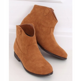 Lapos cowboycsizma teve TX-1876 Teve barna sárga 1