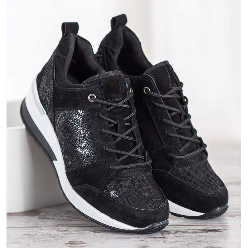 Filippo Fekete bőr cipők 1