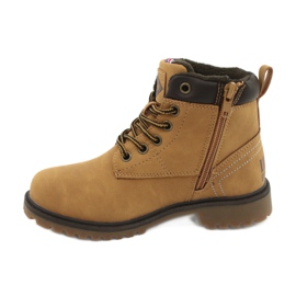 Lee Cooper KID CAMEL Cipzárral kötött csapdázók sárga 1