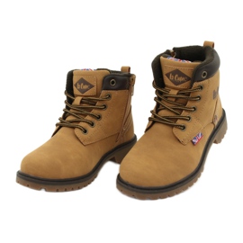 Lee Cooper KID CAMEL Cipzárral kötött csapdázók sárga 2 Lee Cooper KID CAMEL Cipzárral kötött csapdázók sárga 2