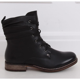 Fekete csizma fűzős fekete csizma PG08 Fekete 2 Fekete csizma fűzős fekete csizma PG08 Fekete 2