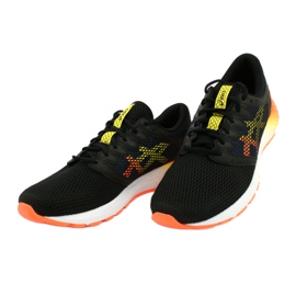 Futócipő Asics RoadHawk Ff 2 M 1011A136-005 fekete sötétkék narancssárga sárga 2