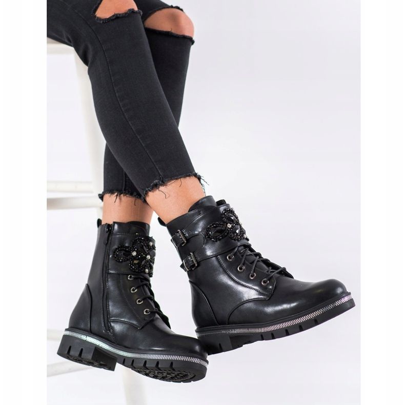 Groto Gogo Díszített munkások fekete 1