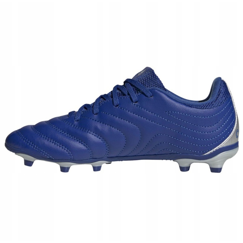 Az adidas Copa 20.3 Fg Jr EH1810 futballcipő fehér kék 2