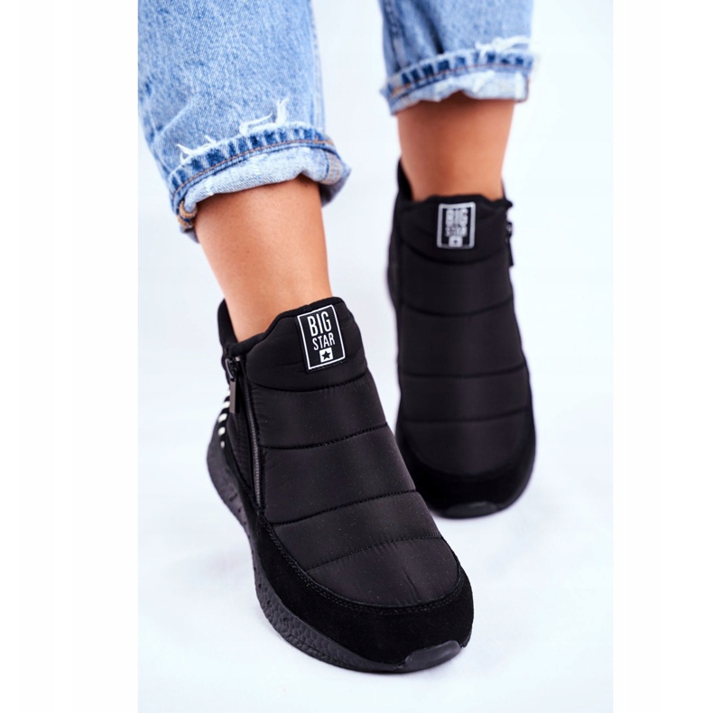 Női ifjúsági hócsizma Big Star Black GG274470 fekete 2