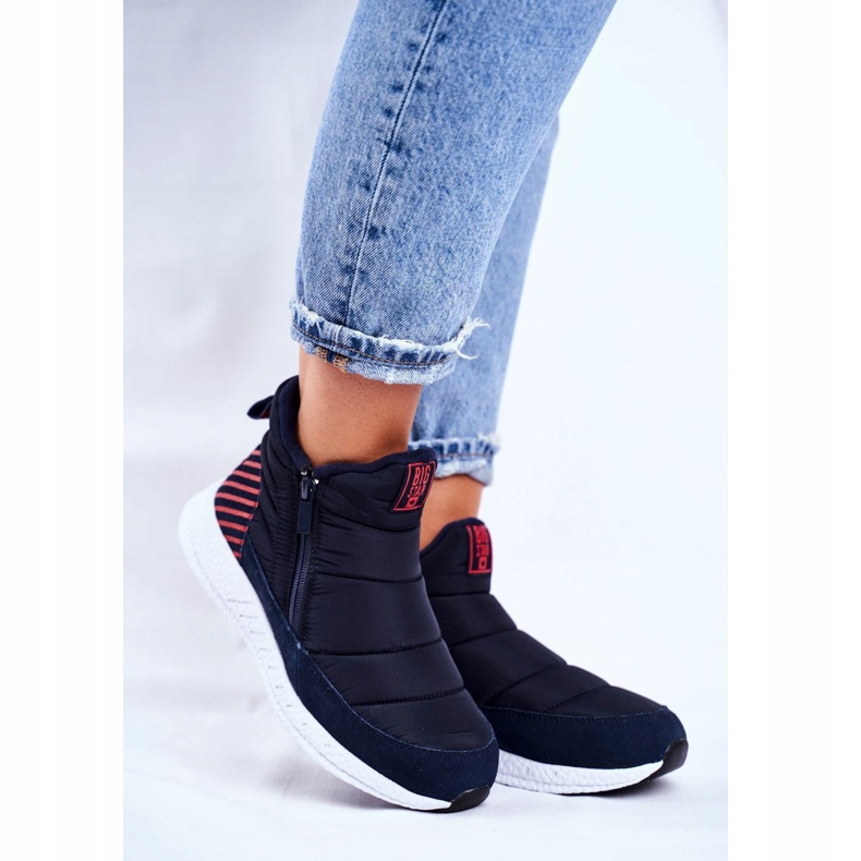 Női ifjúsági hócsizma Big Star Navy Blue GG274471 sötétkék 1