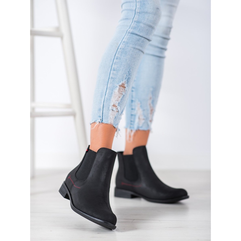 Goodin Csúsztatható Chelsea csizma fekete 1