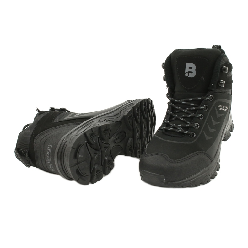 McBraun Magas sport softshell trekking fekete 9TR37-1403 2