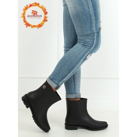 Fekete DC11 Fekete matt női galoshes 1