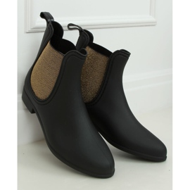 Női galushes matt black DC05P Black fekete 1