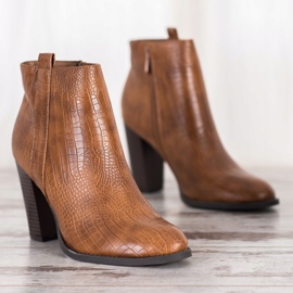 Seastar Öko-bőr csizma barna 2