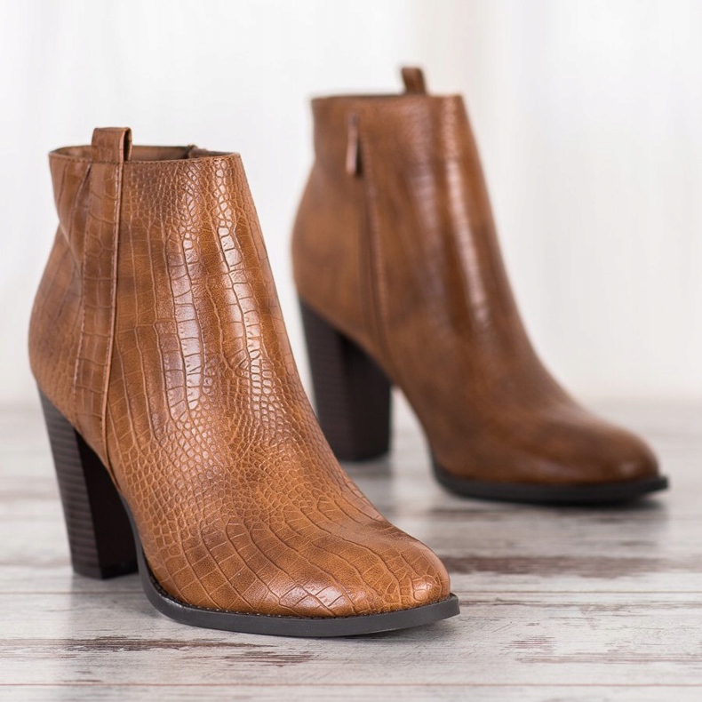 Seastar Öko-bőr csizma barna 2