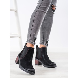 Sergio Leone Stílusos Chelsea csizma fekete 1