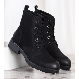 Sergio Leone Fekete fűzős csizma 1