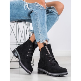 Seastar Suede Trappers fekete 1