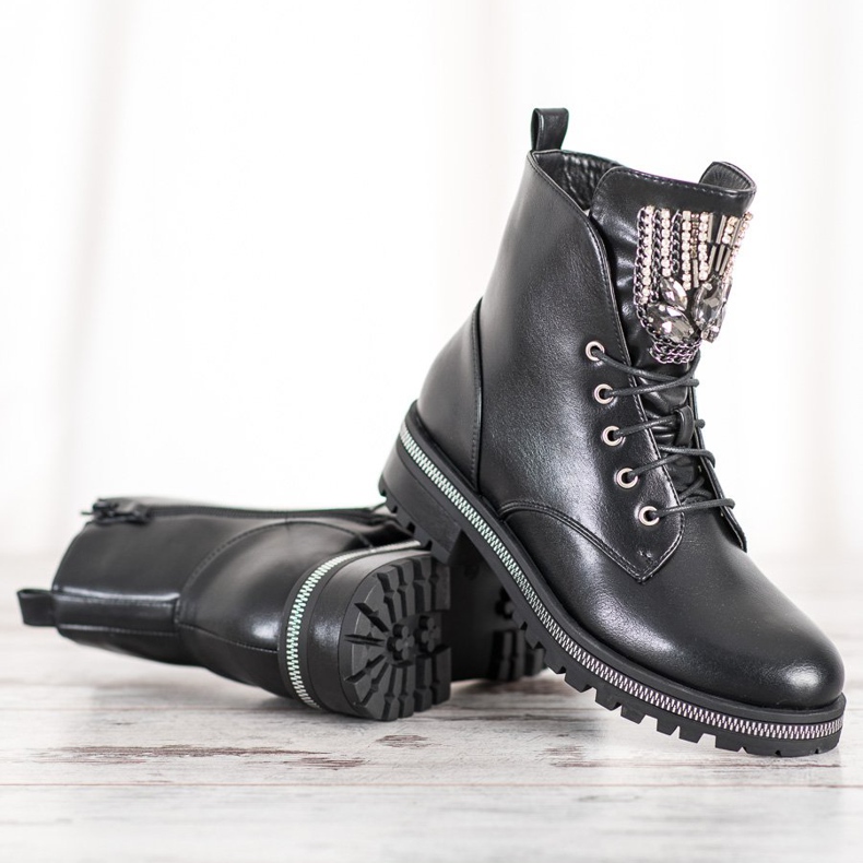 Seastar Munkások kristályokkal fekete 1