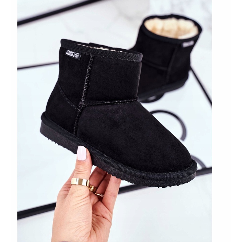 Gyermek fekete Big Star hócsizma GG374081 2 Gyermek fekete Big Star hócsizma GG374081 2