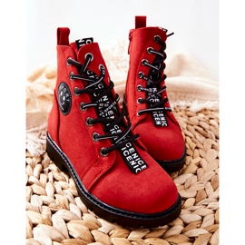 Vinceza Gyermekcsizma Workery Red Mini Aspen piros 1