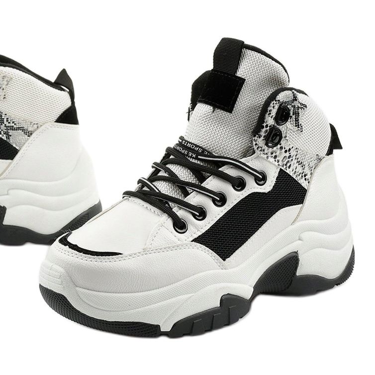 Fehér Cirisesis cipők fekete 1