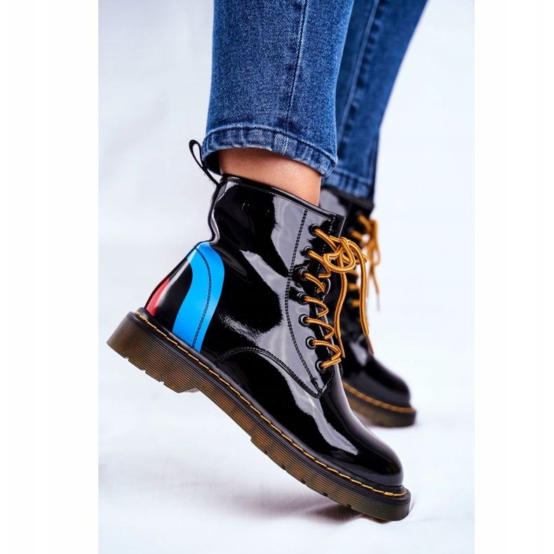 Női Csizma Csapda Glany Goe Bőr Fekete GG2N3056 2