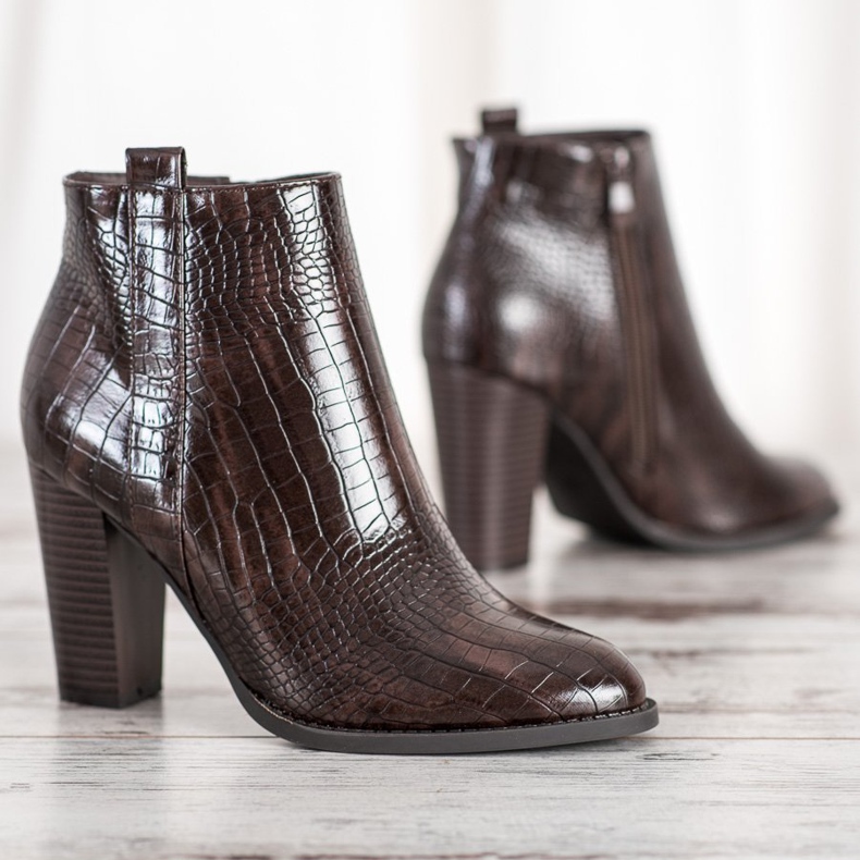 Seastar Öko-bőr csizma barna 1