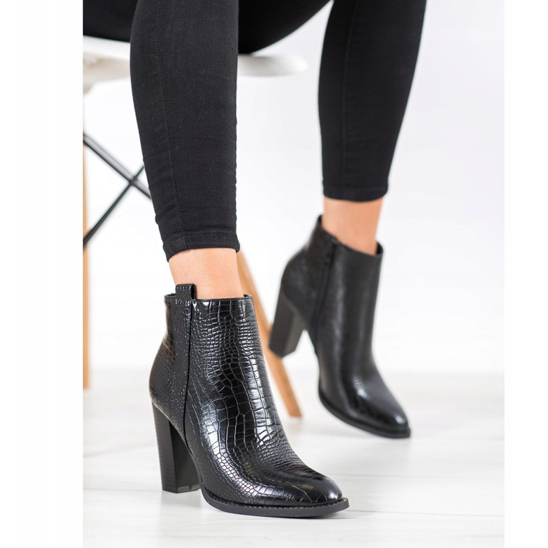 Seastar Öko-bőr csizma fekete 2