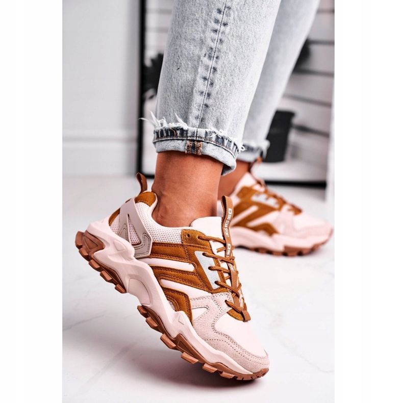 Női cipők Big Star Beige GG274664 bézs 1