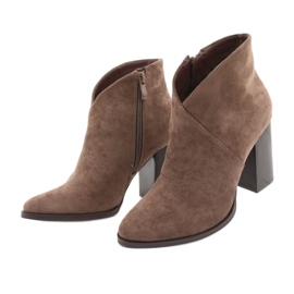 Csizma a poszton Taupe Filippo DBT1575 / 21 TP barna 2