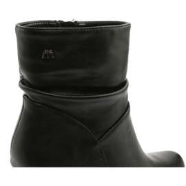 M.Daszyński Fekete csizma a poszton Daszyński AF125-7 5 M.Daszyński Fekete csizma a poszton Daszyński AF125-7 5