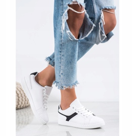 SHELOVET Divatos sportcipő fehér 1