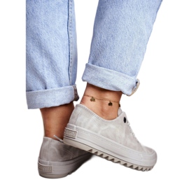 Női cipők Big Star Grey GG274075 szürke 2