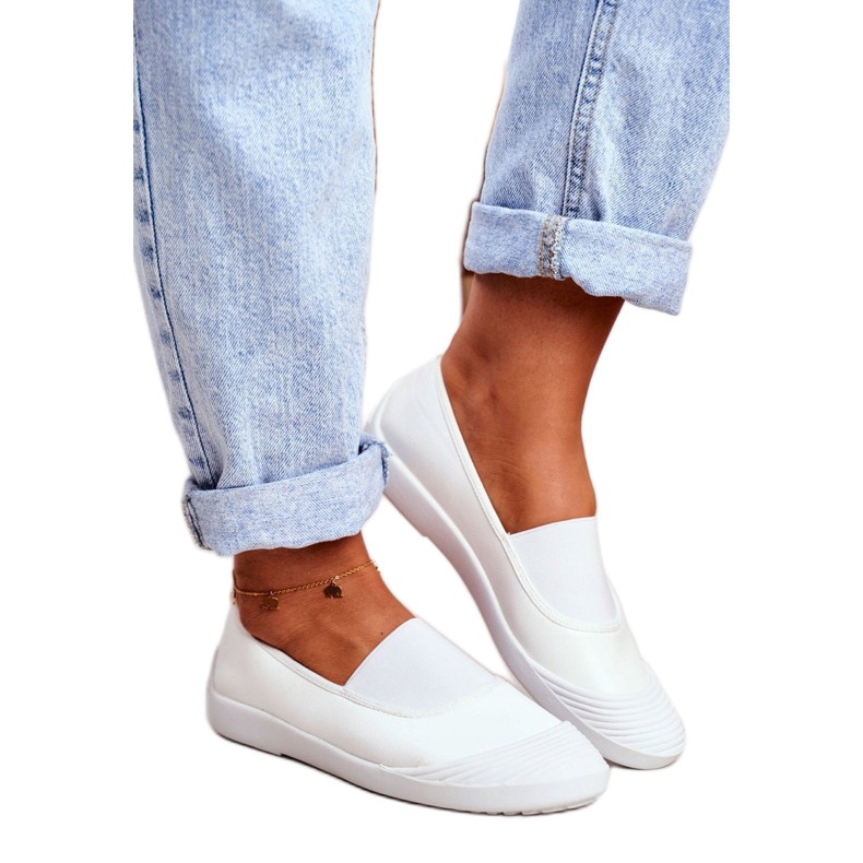 LU BOO Cipők Slip On Slip-on Cipők Fehér Justy 1