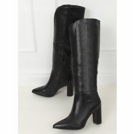 Klasszikus fekete magassarkú RB94P Black 1